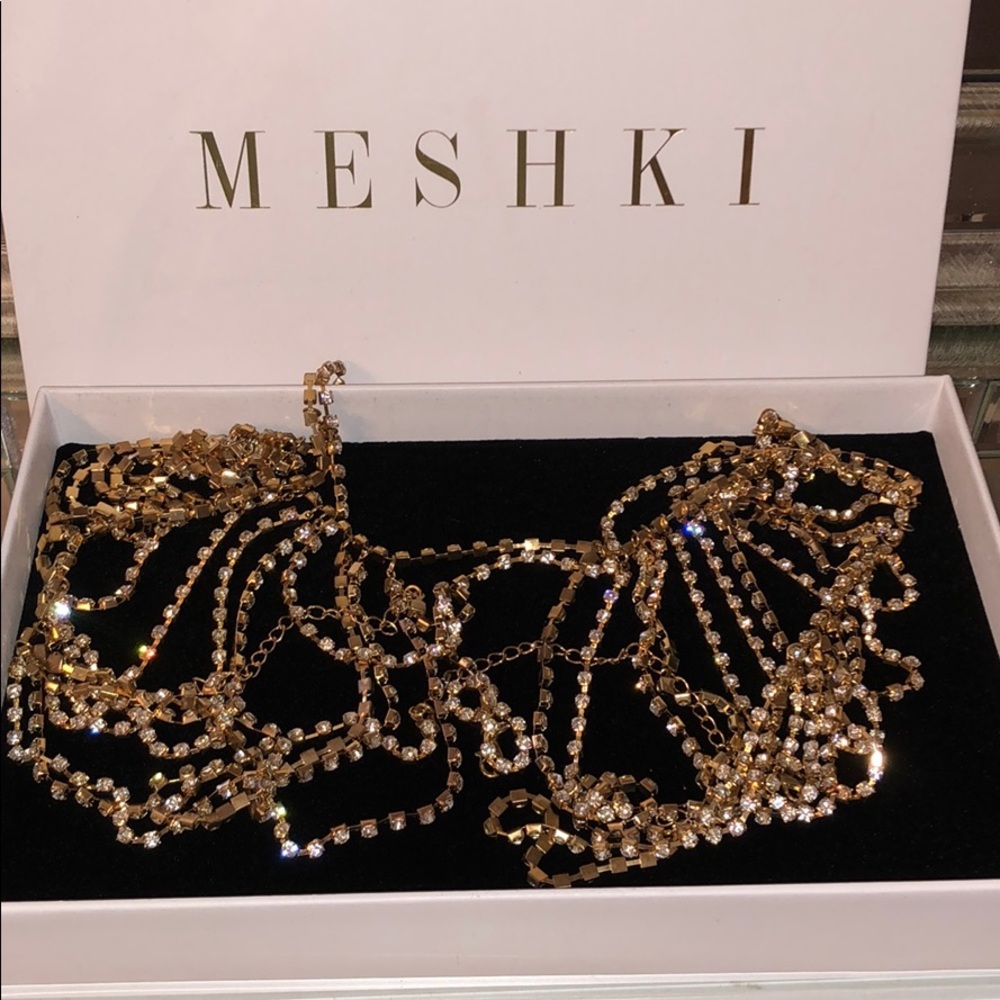 Meshki Rhinestone Bralette